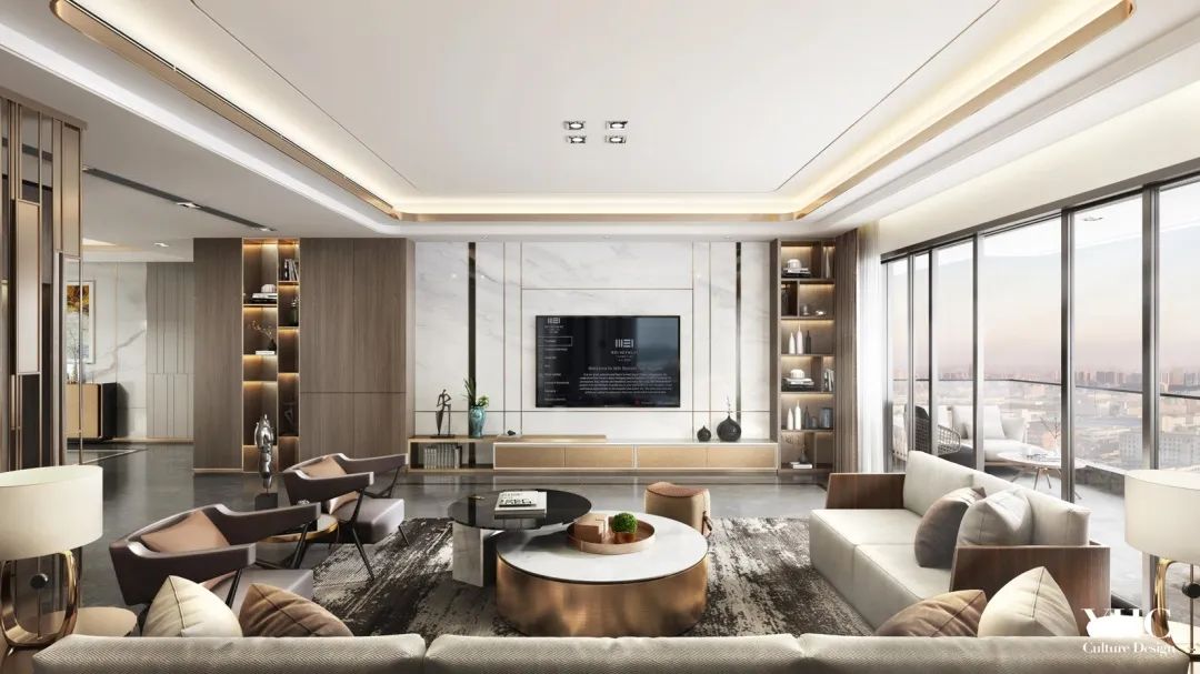 光明 1 号现代轻奢大平层 | 自然极致的生活态度-27