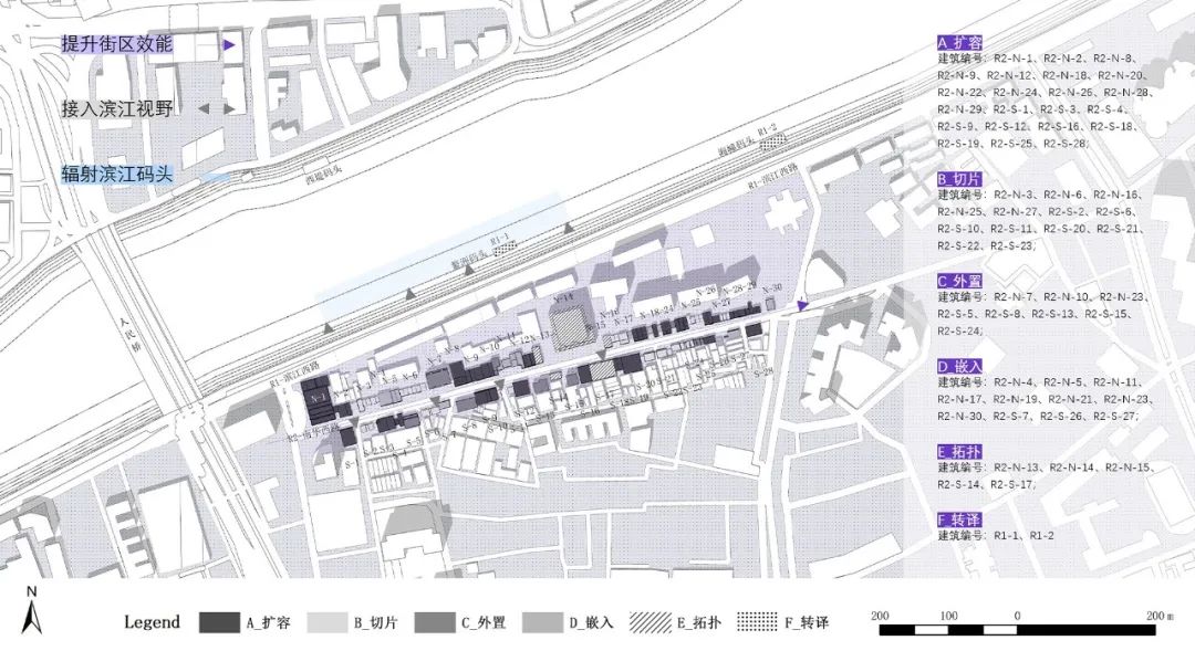 好一个紫气东来！不愧是2025级广美优秀毕设！“三段式技术路线+六类精细化空间改造方式”重启滨江夜代码！提升城市滨水空间夜态活力-115