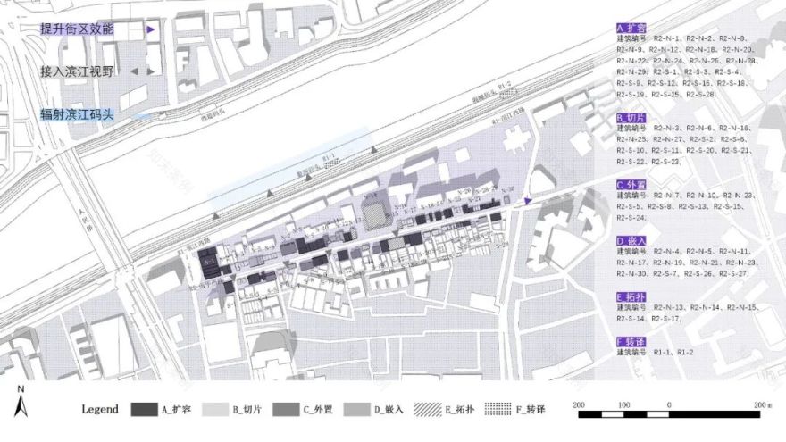 好一个紫气东来!不愧是2025级广美优秀毕设!“三段式技术路线+六类精细化空间改造方式”重启滨江夜代码!提升城市滨水空间夜态活力-115