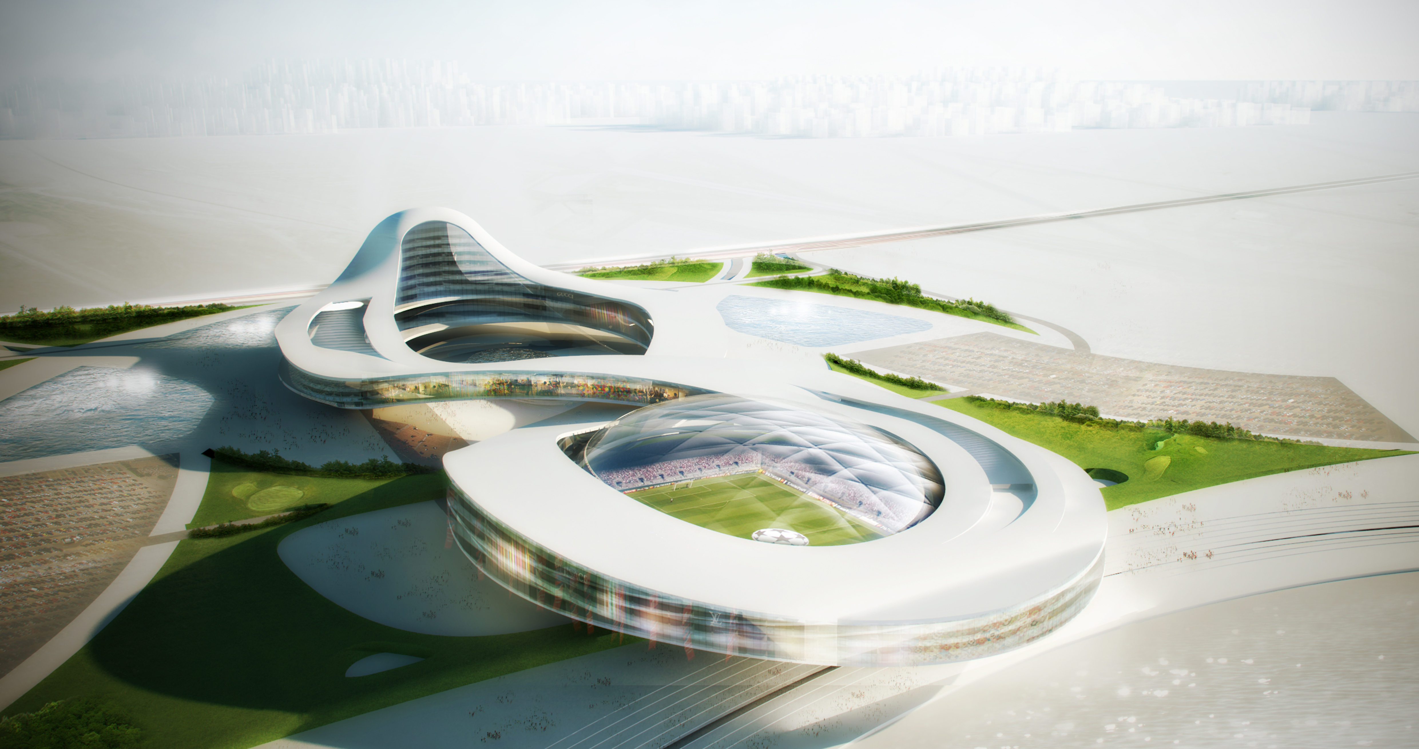 阿布扎比无限复杂购物中心-16