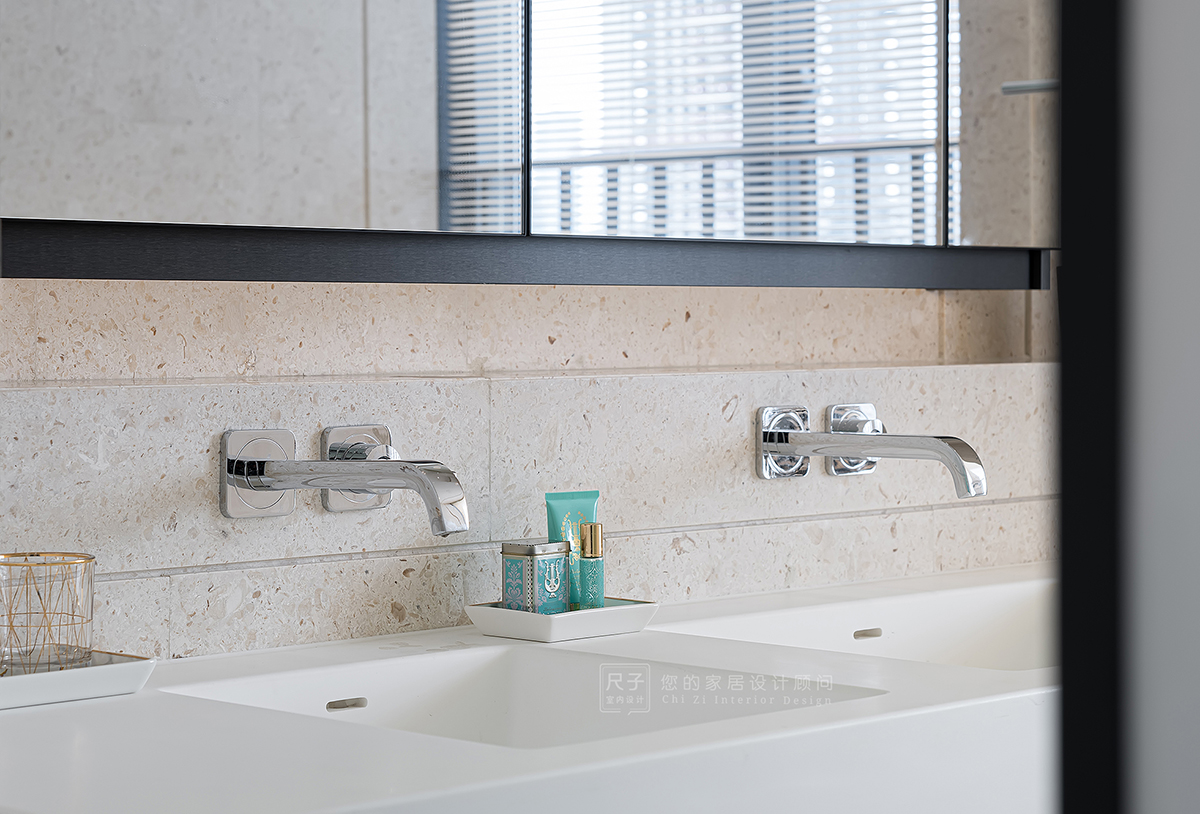 复古雕花+大胆撞色,告别平庸精装房丨中国深圳丨尺子室内设计-49