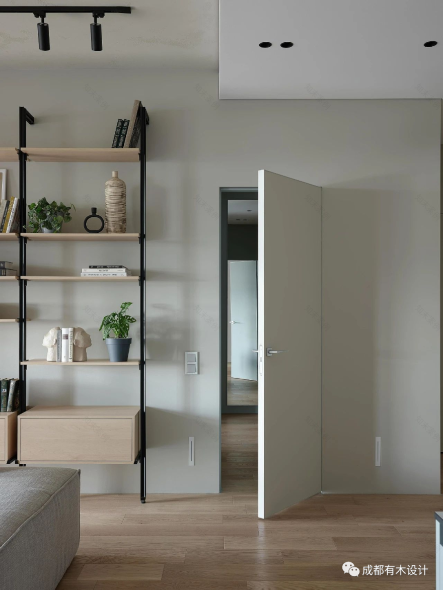 85㎡清新小公寓丨SHU SHI KONG JIAN-13