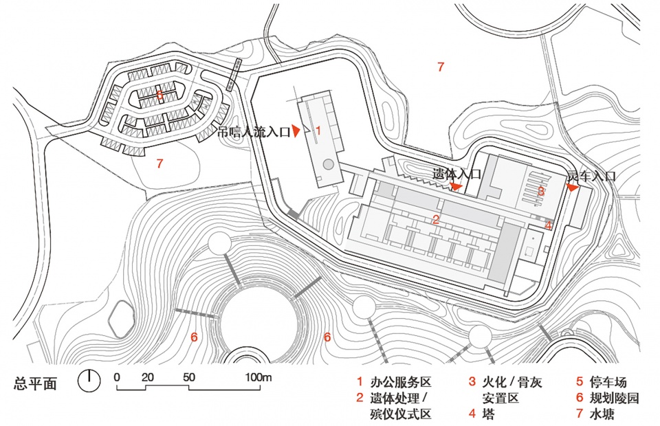 霍山县殡仪馆丨中国安徽丨合肥工业大学设计院(集团)有限公司文化教育建筑研究中心-50