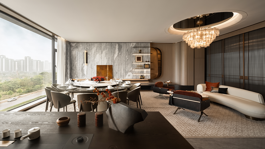 南宁中海湖上景明上叠样板房丨中国南宁丨柘壹设计Z ONE⁺-13