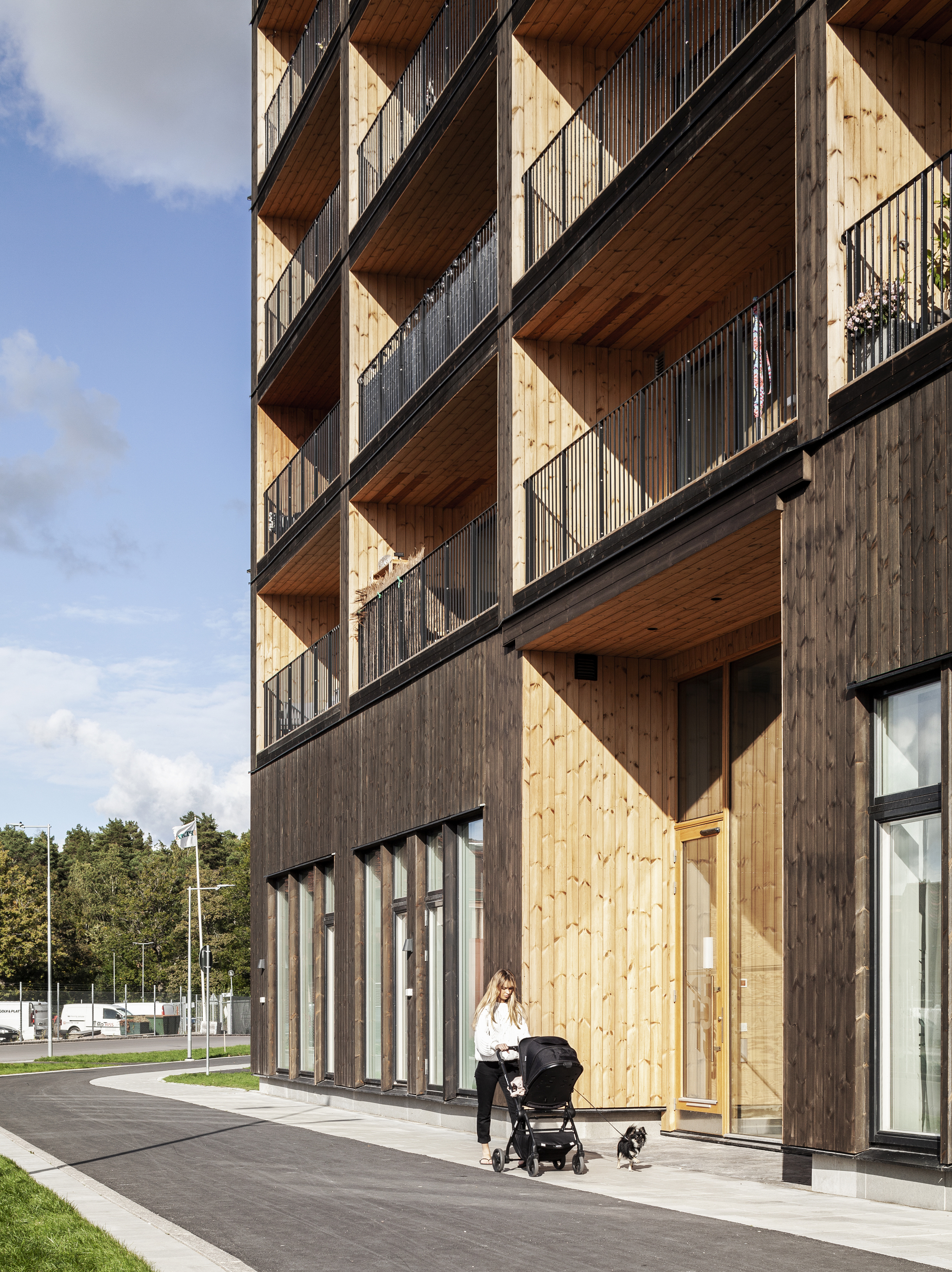 Kajstaden Tall Timber Building / C.F. Møller Architects-13