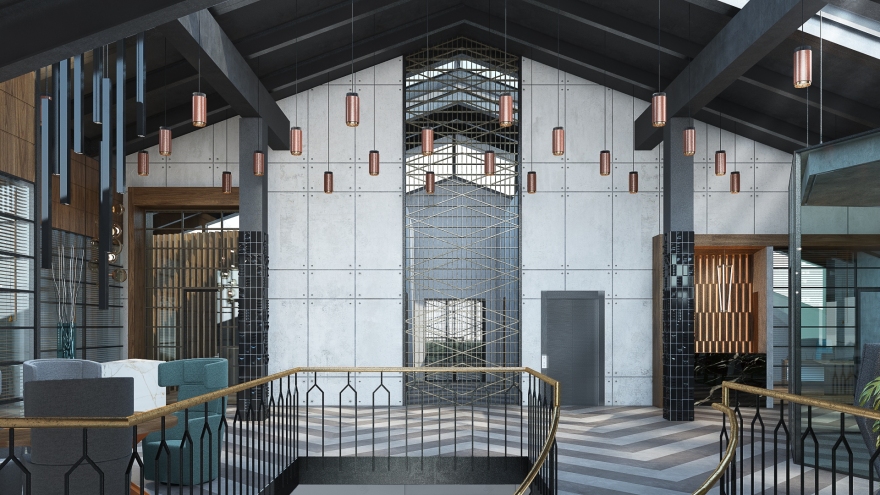 PANACOM 室内设计项目 | 豪华公寓的现代极简风格-1