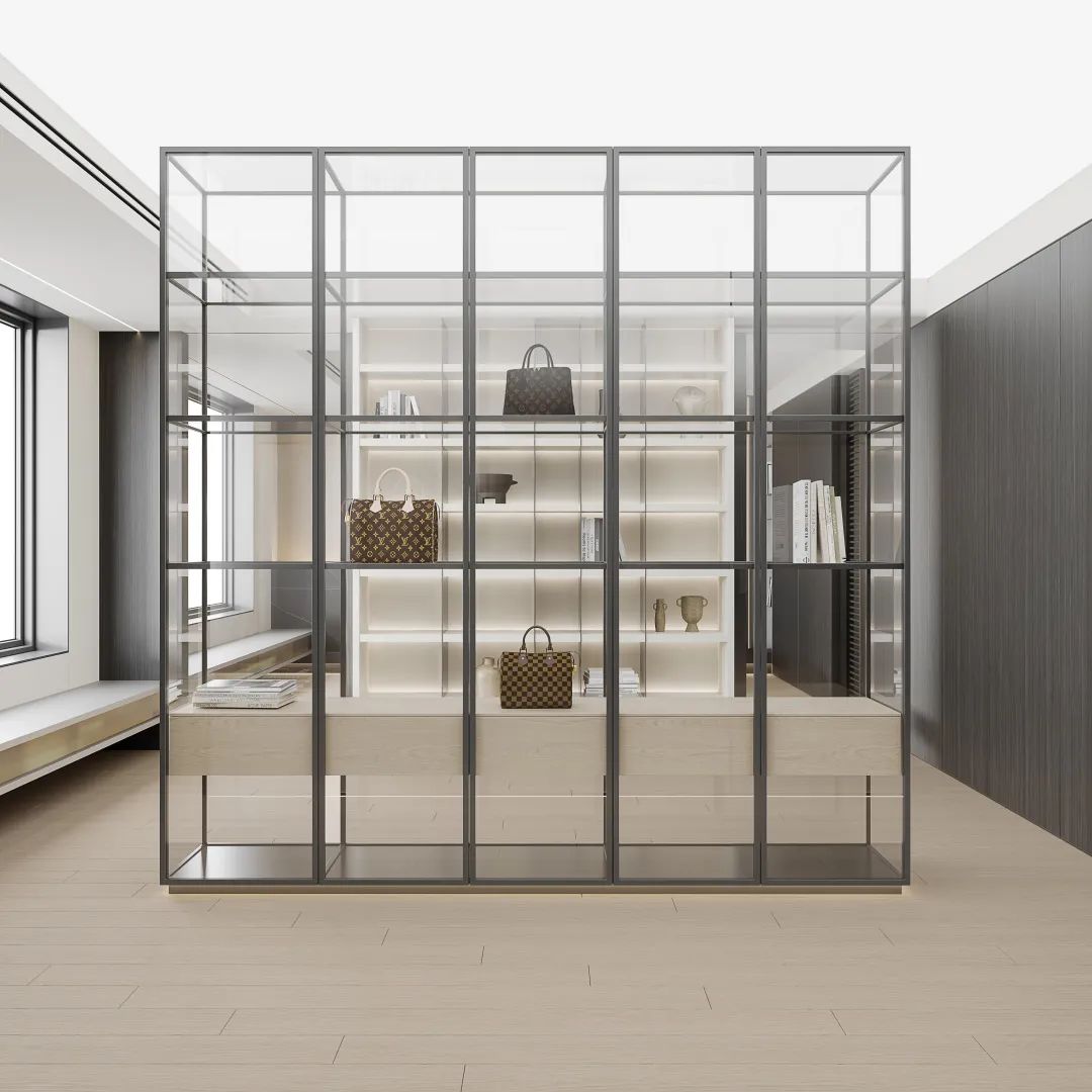 几何交叠丨中国大连丨民舍制作空间设计-35