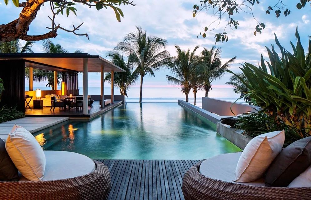 夏日庭院泳池设计，享受清凉的度假氛围-6