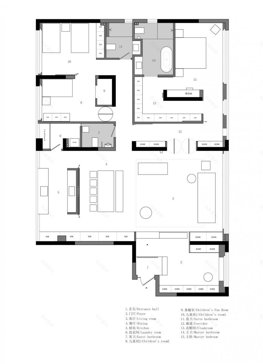 观至设计 · 湖北220㎡大平层丨中国湖北-41