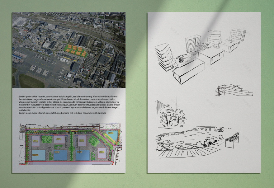 塔林机场城植物可达性建筑方案丨爱尔兰米斯丨Yellow Studio-5