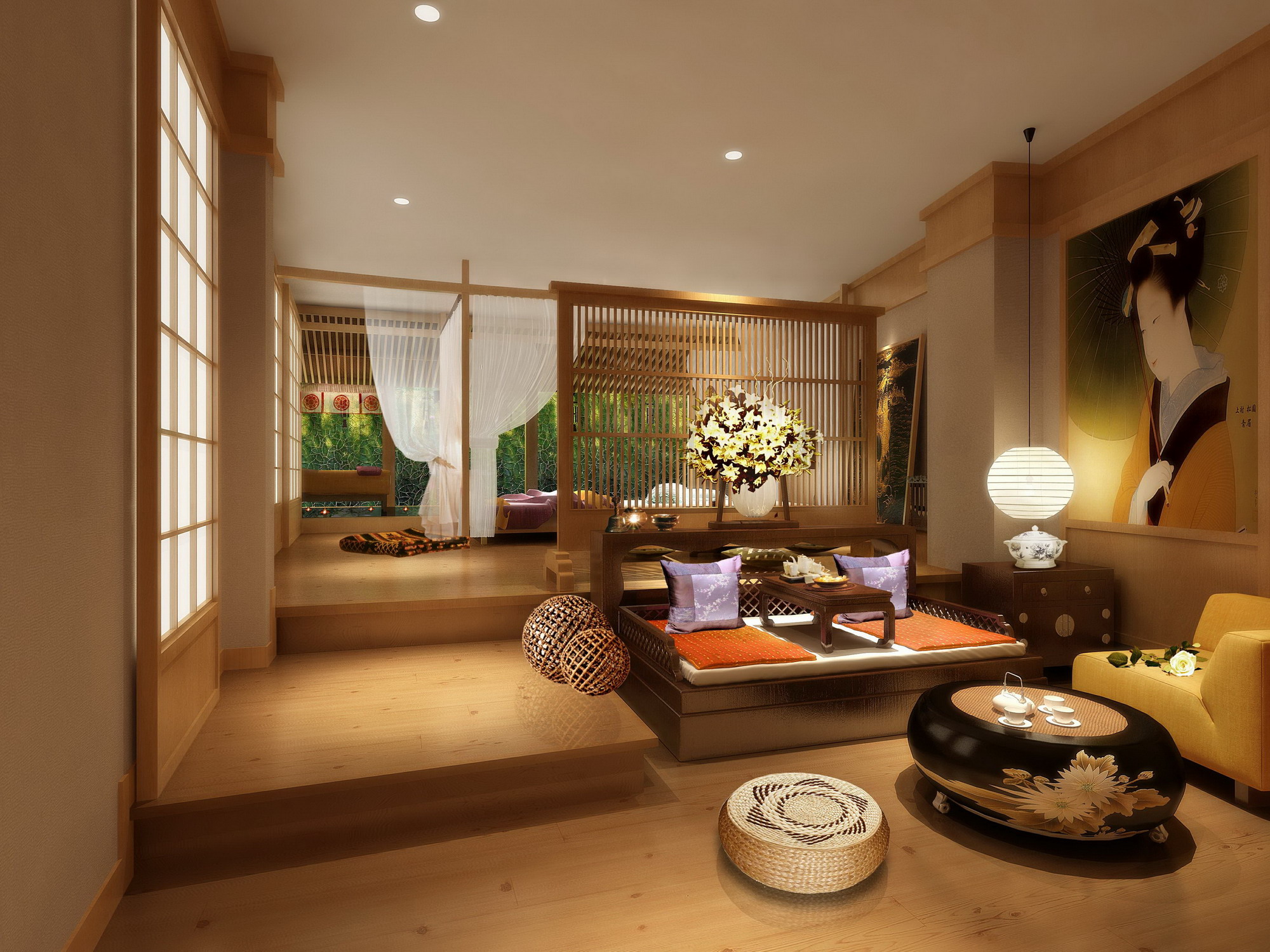 蒙古风情酒店设计 工装设计-26