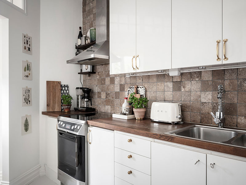 瑞典哥德堡 38 平米白色公寓，迷你空间大魅力-12