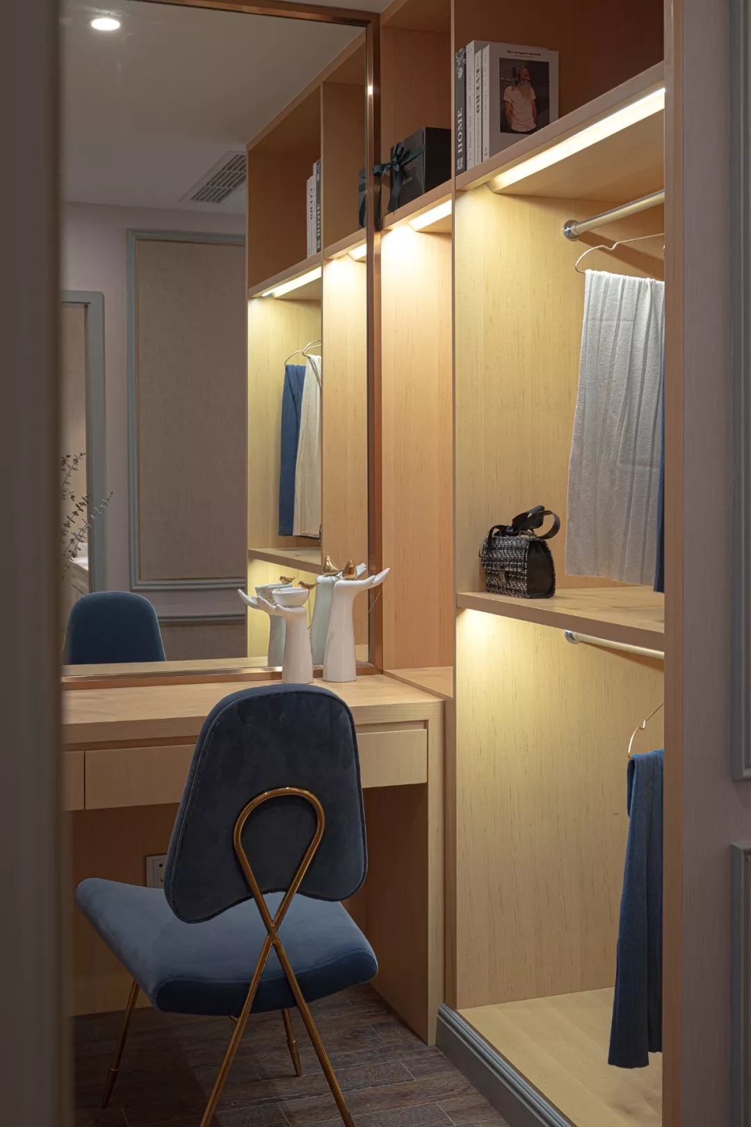 轻奢风金堂琅园 132㎡家居设计,打造精致舒适生活-43