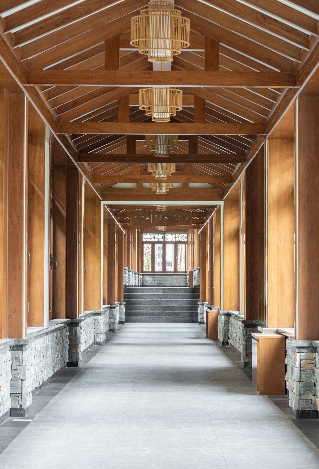 涞源白石山华中小镇二期·白桦林温泉谷竹里馆丨中国河北-27