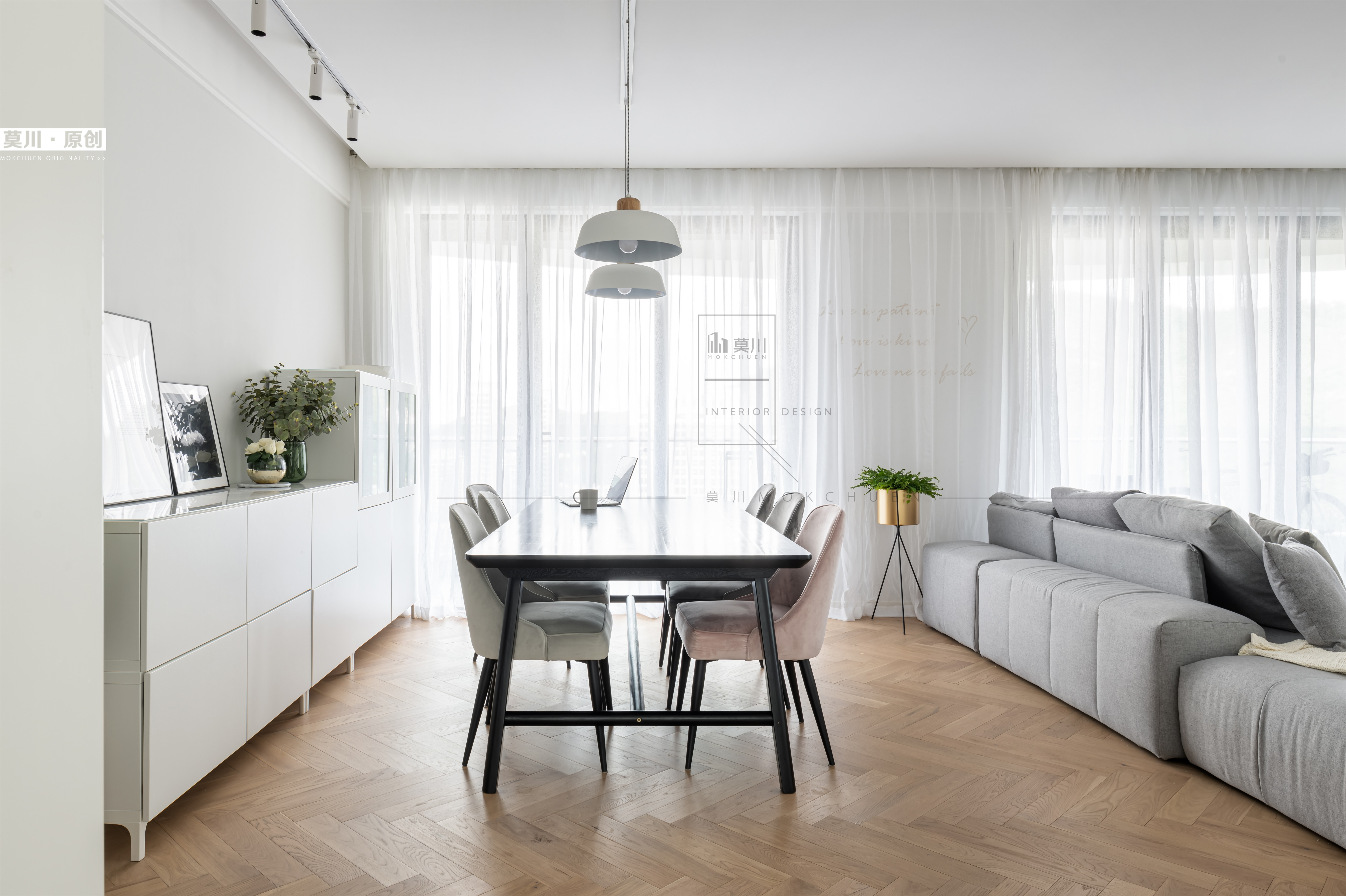 北欧风"掬月半山"家居，极简美学中的温馨与闲适-22