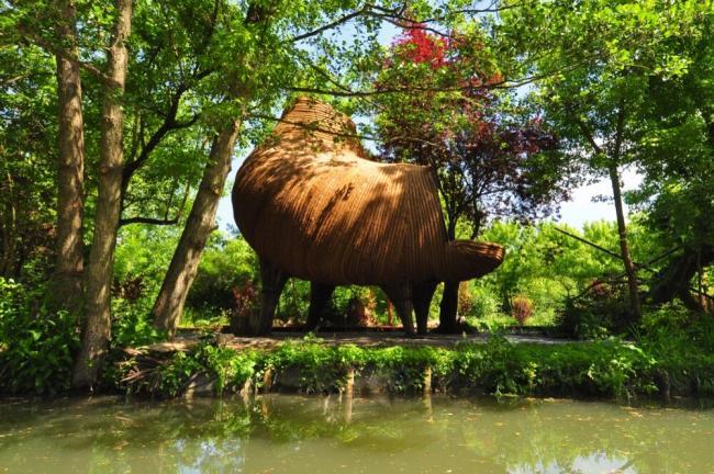 国际景观艺术中心“绿色箭头”之黄色磨坊花园丨法国巴黎丨斯拉瓦·波卢宁-7