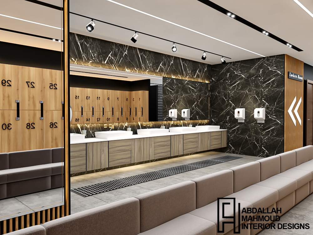 GYM LOCKERS ROOM 设计丨埃及开罗-5