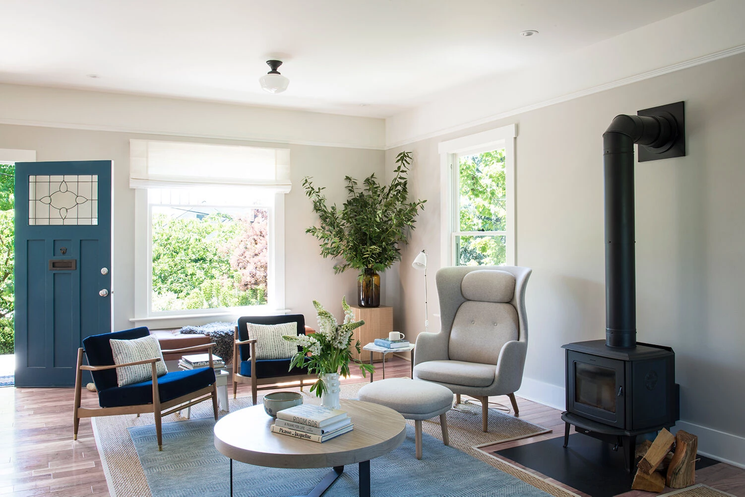 现代简约风二层楼房改造丨DeForest Architects-26