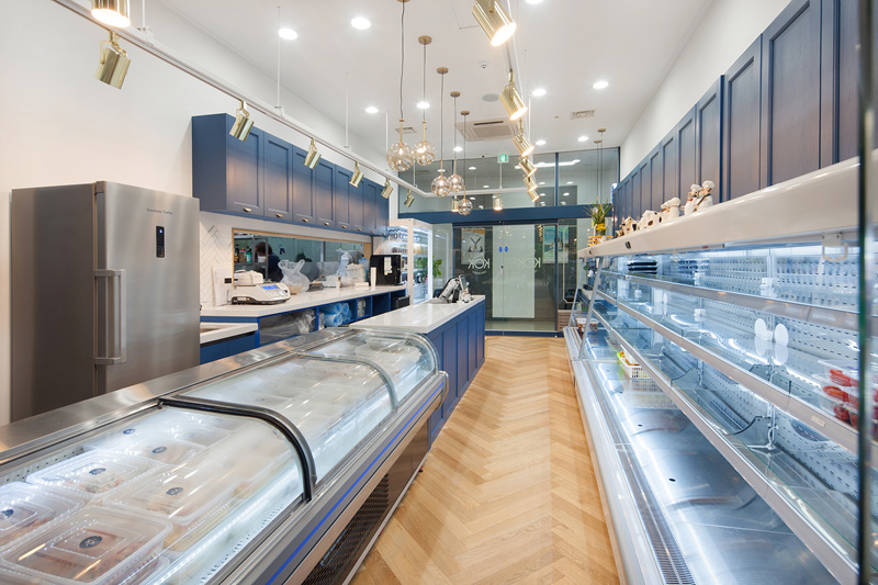 简约 15 坪半开放式菜品市场设计-5