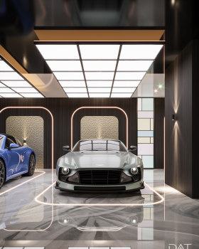 Luxury Colorful Garage 地下停车场