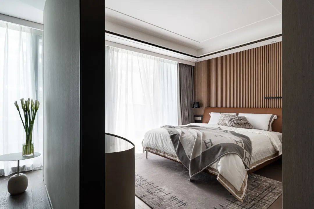 220㎡精装房改造，极具艺术性的质感空间 | 尚舍生活设计-47
