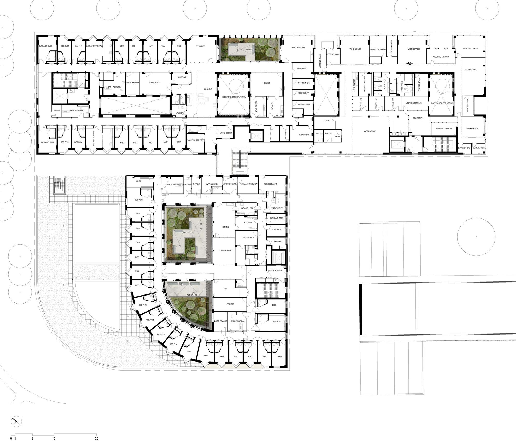 斯普林菲尔德大学医院丨英国丨C.F. Møller Architects-74