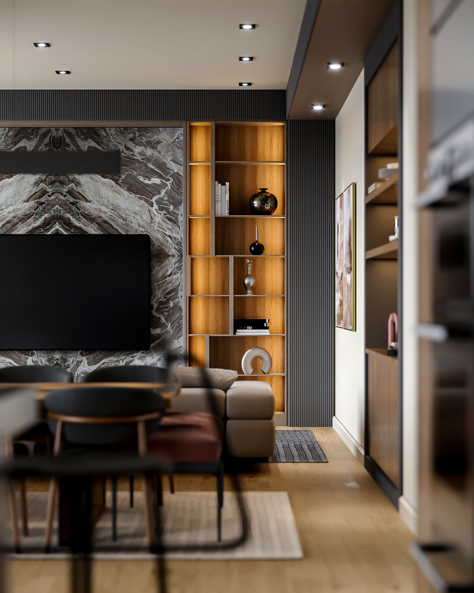 WILDWOOD TORONTO KITCHEN/FAMILY ROOM DESIGN-11