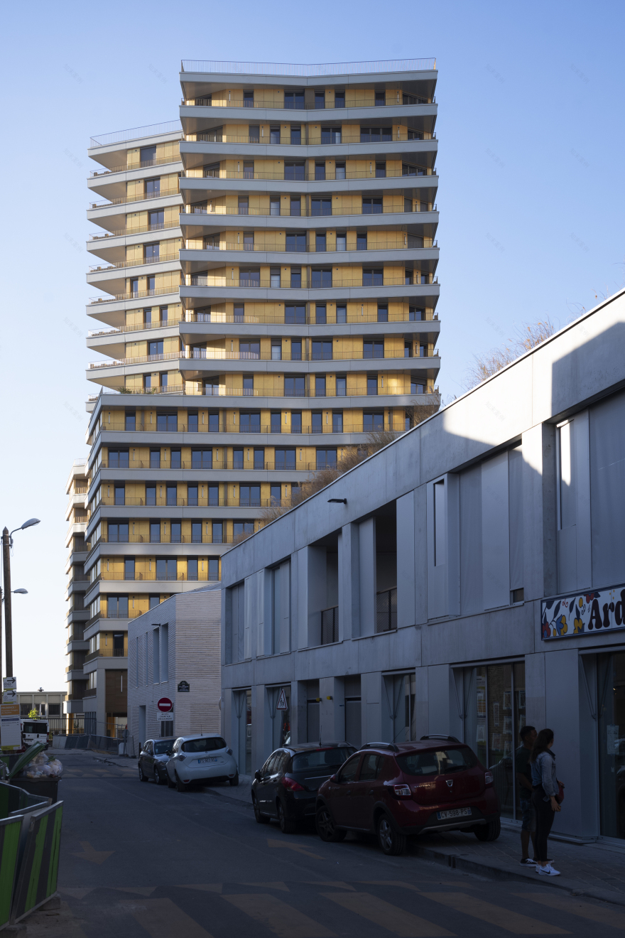 黄金塔公寓丨法国巴黎丨Ignacio Prego Architectures-33