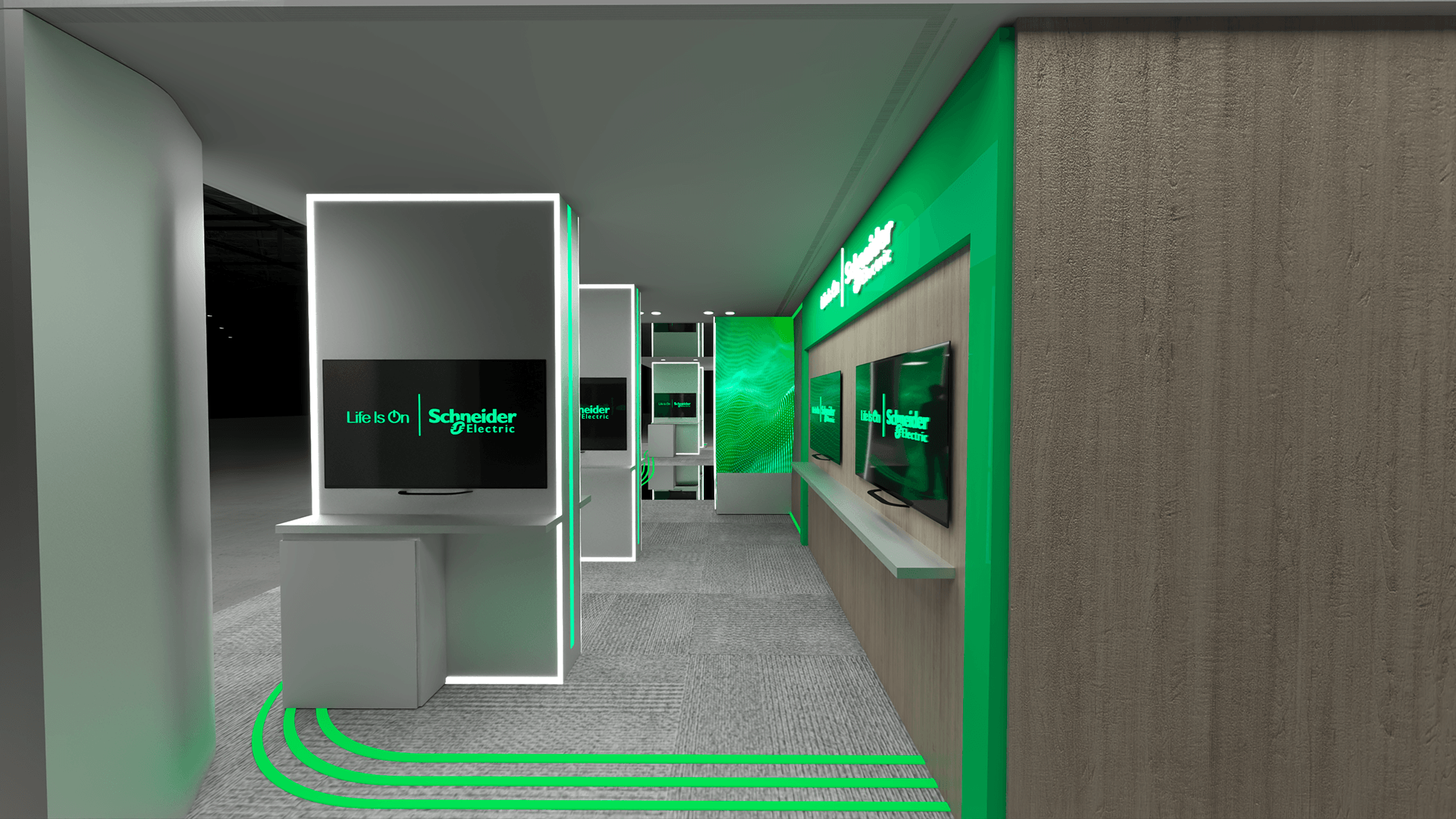 Schneider Electric Booth Stand - ADIPIC Exhibition 2025-13