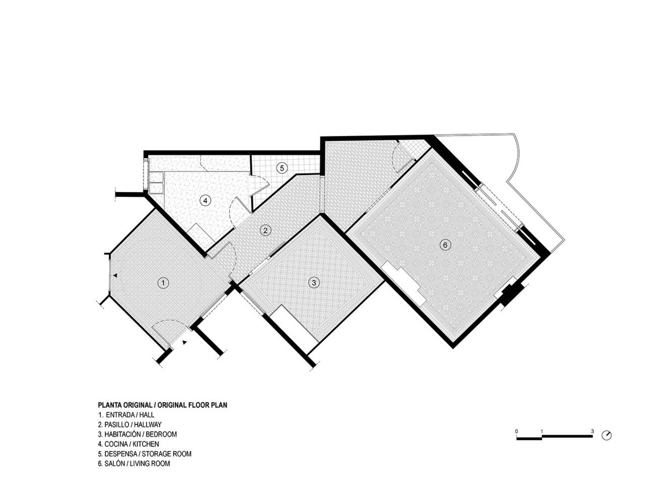 巴塞罗那角落公寓的灵活改造-37
