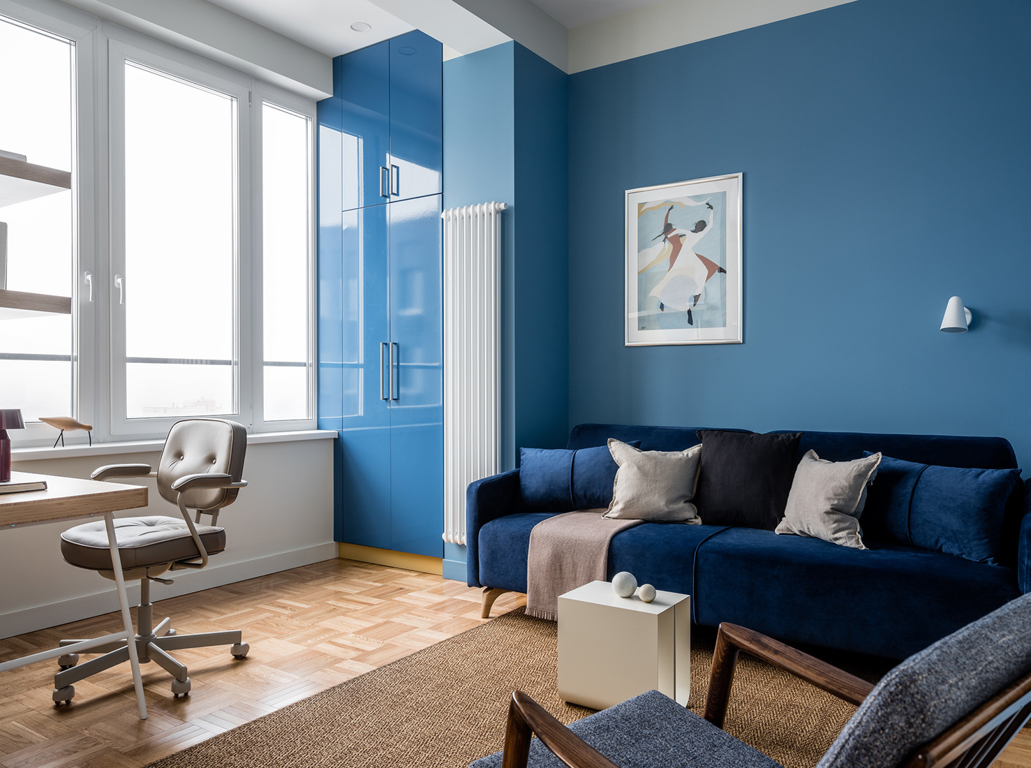 莫斯科医生住宅,2312interiors 安娜·舍夫琴科的现代平层设计-5