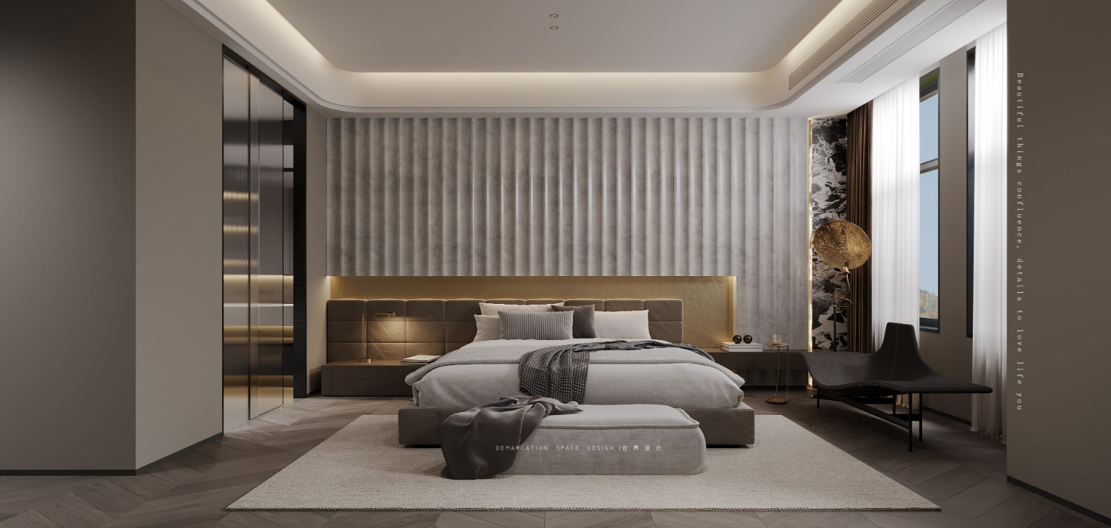 《焦糖拿铁》230㎡大平层私宅设计丨中国杭州丨合界设计-21