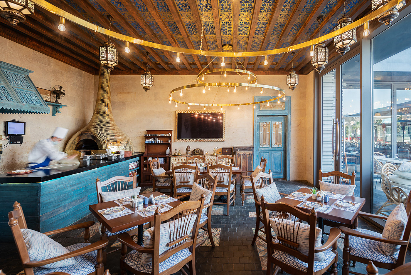 埃及 Teta's 西餐厅丨埃及开罗丨Collaborative Architects-15