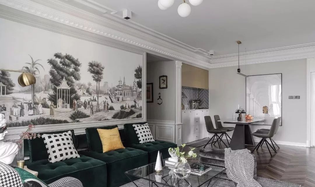 121 平现代古典家居,定制唯美细节,温暖中老年人生活-24