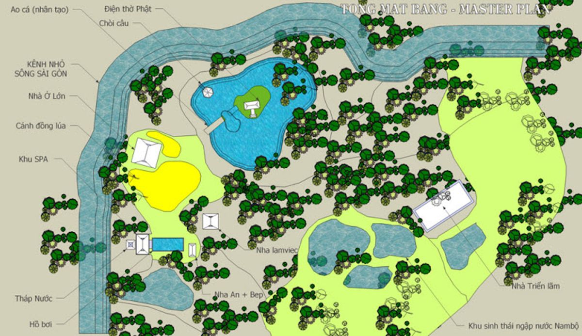 越南南部水乡别墅设计-7