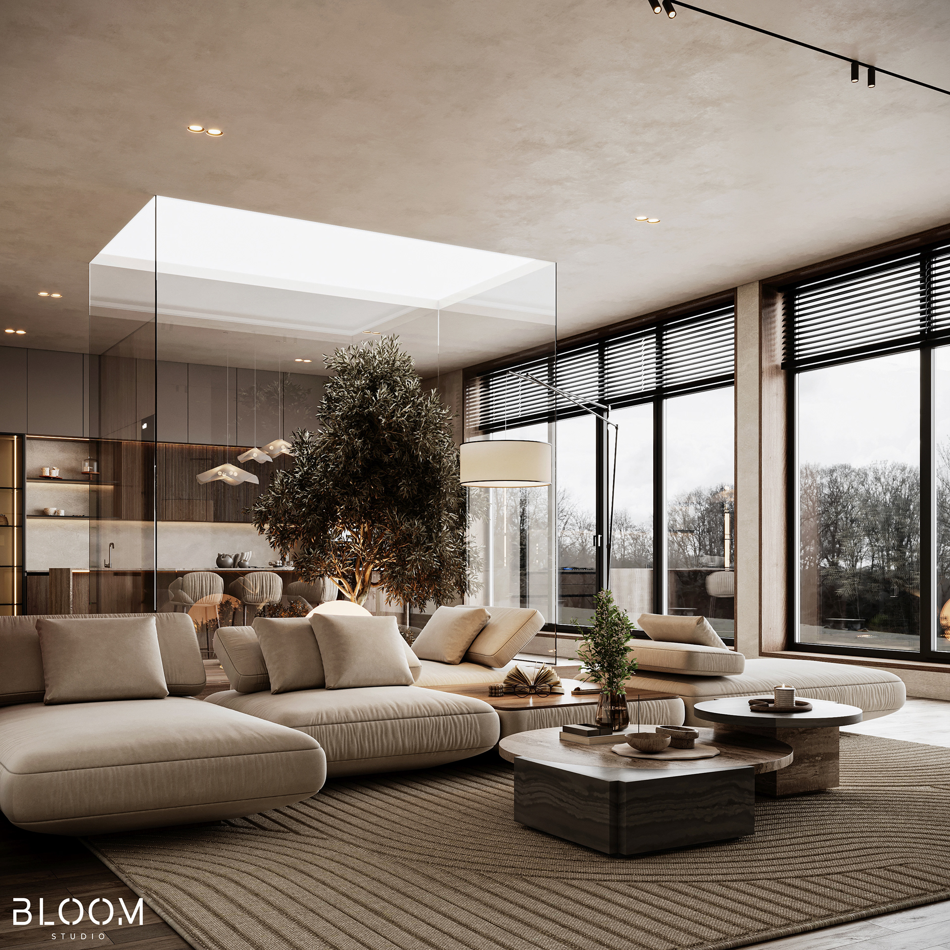 客餐厅丨卡塔尔丨Bloom Studio-5