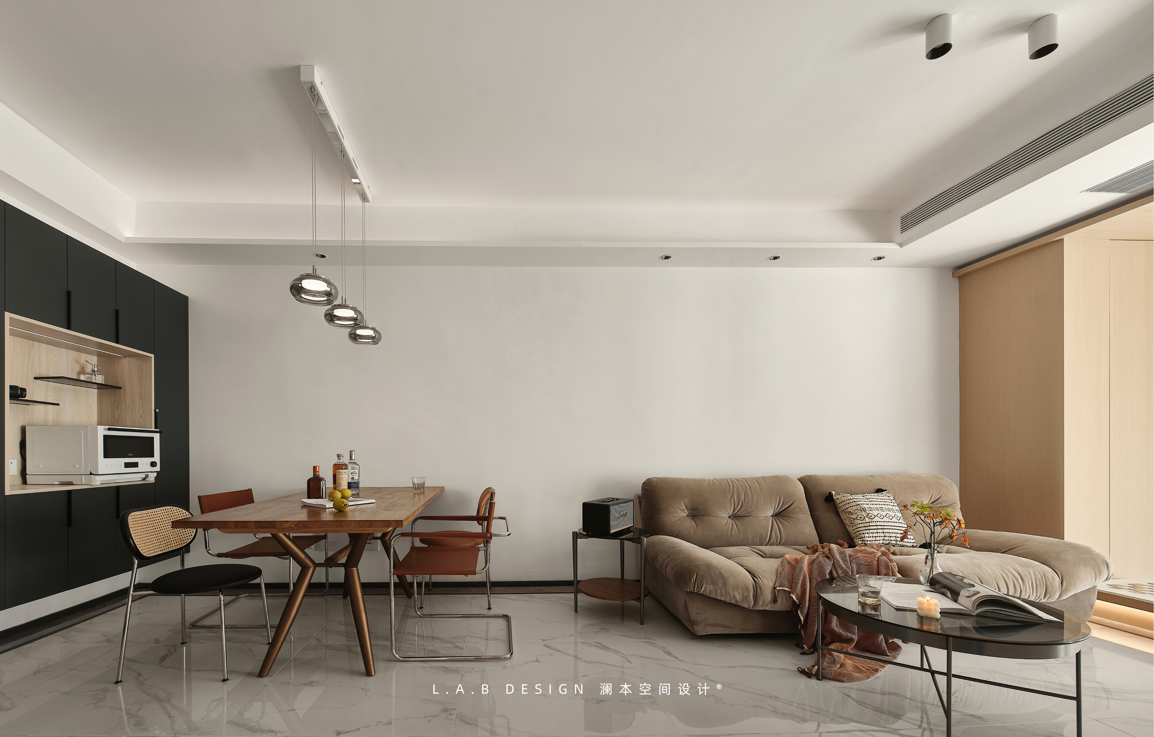 98㎡ 月光叙事 · 「夕庭流明,居游自在」丨中国南京丨LAB-23