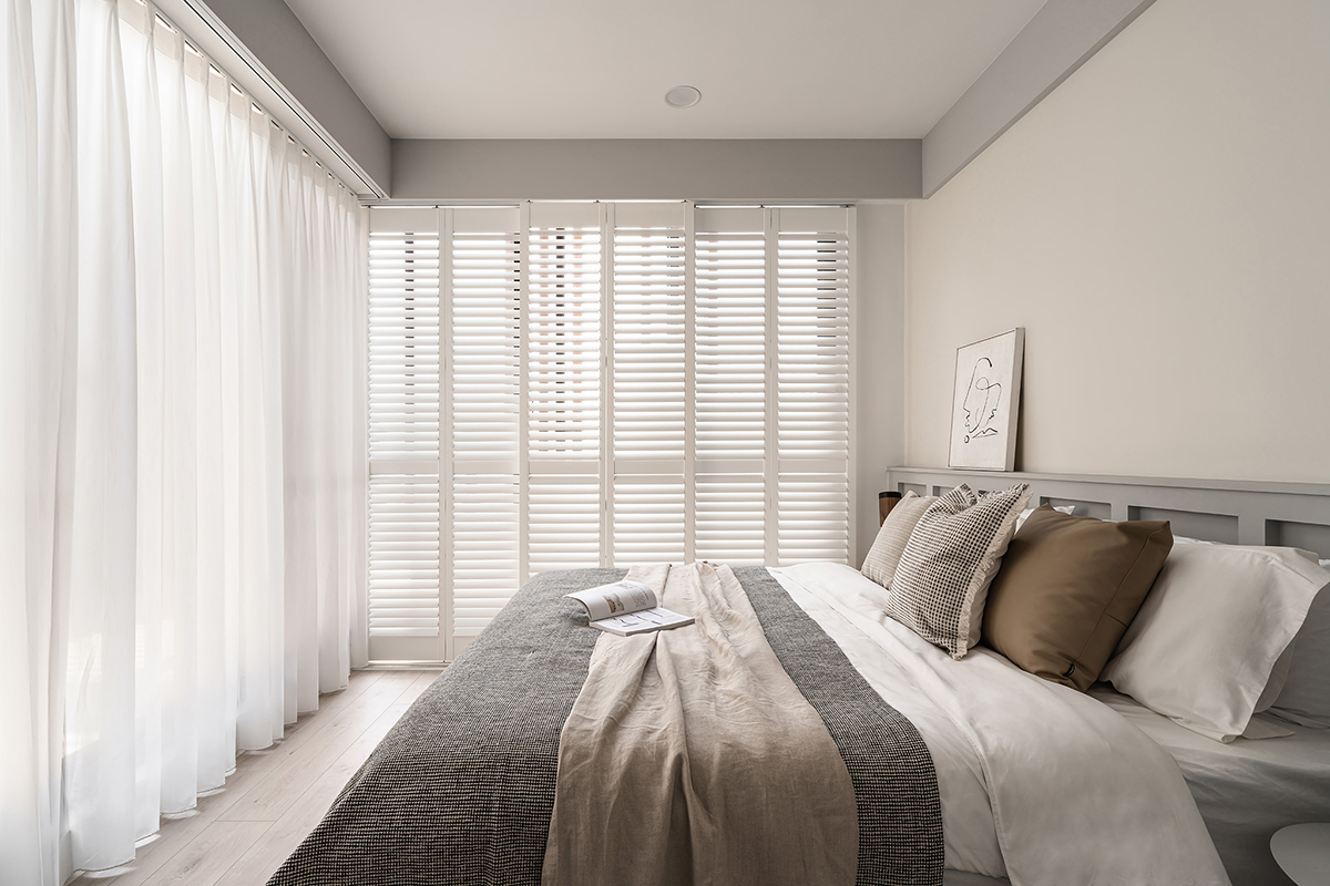 家装设计案例鉴赏——裸色轻熟简约质感居所-11