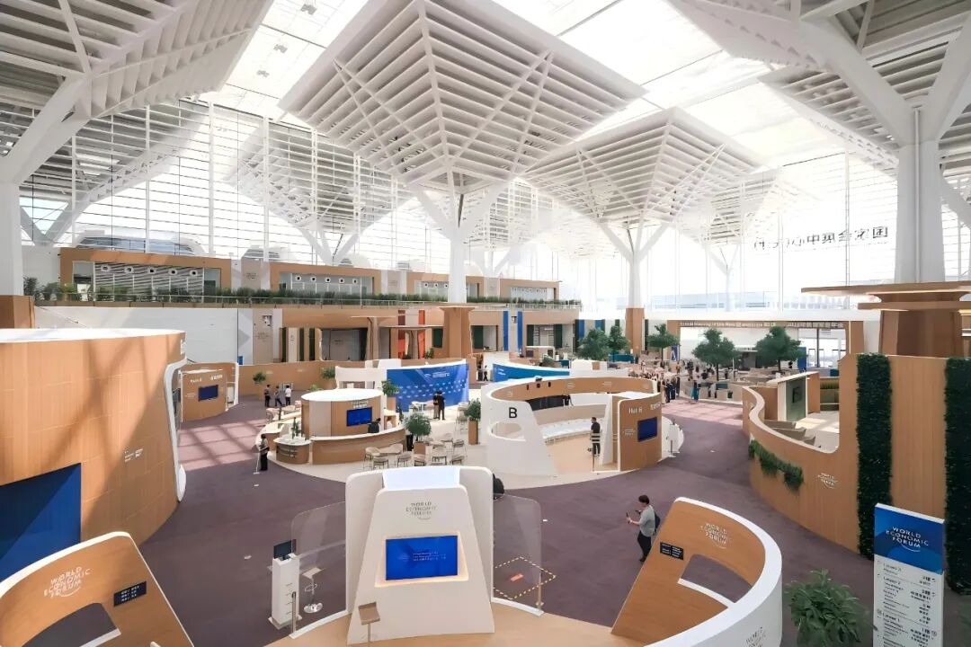 中国建研院承担设计总包工作的国家会展中心（天津）举办第十六届夏季达沃斯论坛-22