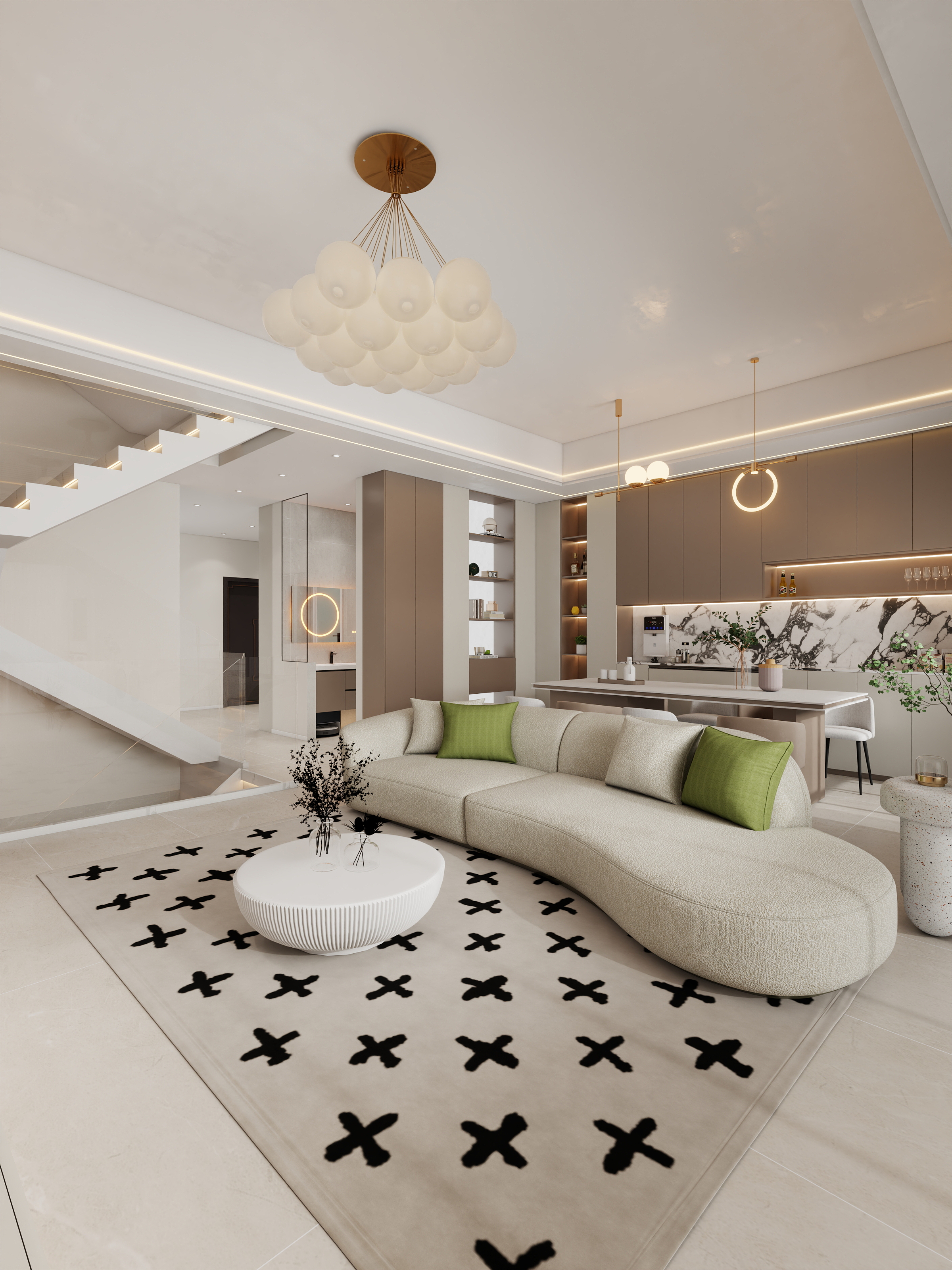 四川崇州嘉裕第六洲斑斓屿（436平方现代简约别墅）-3