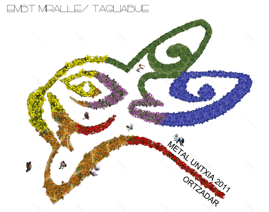 毕尔巴鄂“金属兔”城市花坛,西班牙 / Miralles Tagliabue EMBT-23