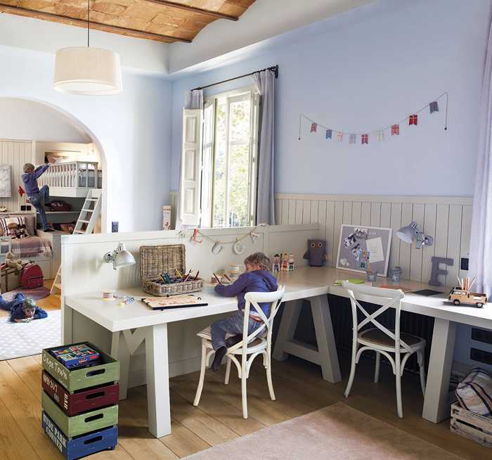 三兄弟的完美儿童房设计-1