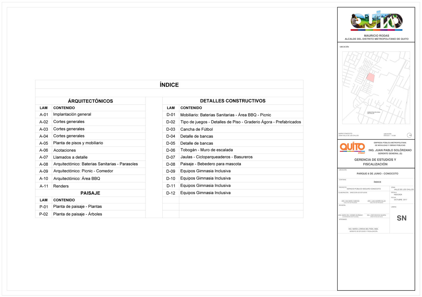 厄瓜多尔 6 月 6 日公园 | 社区参与的环境改造项目-89