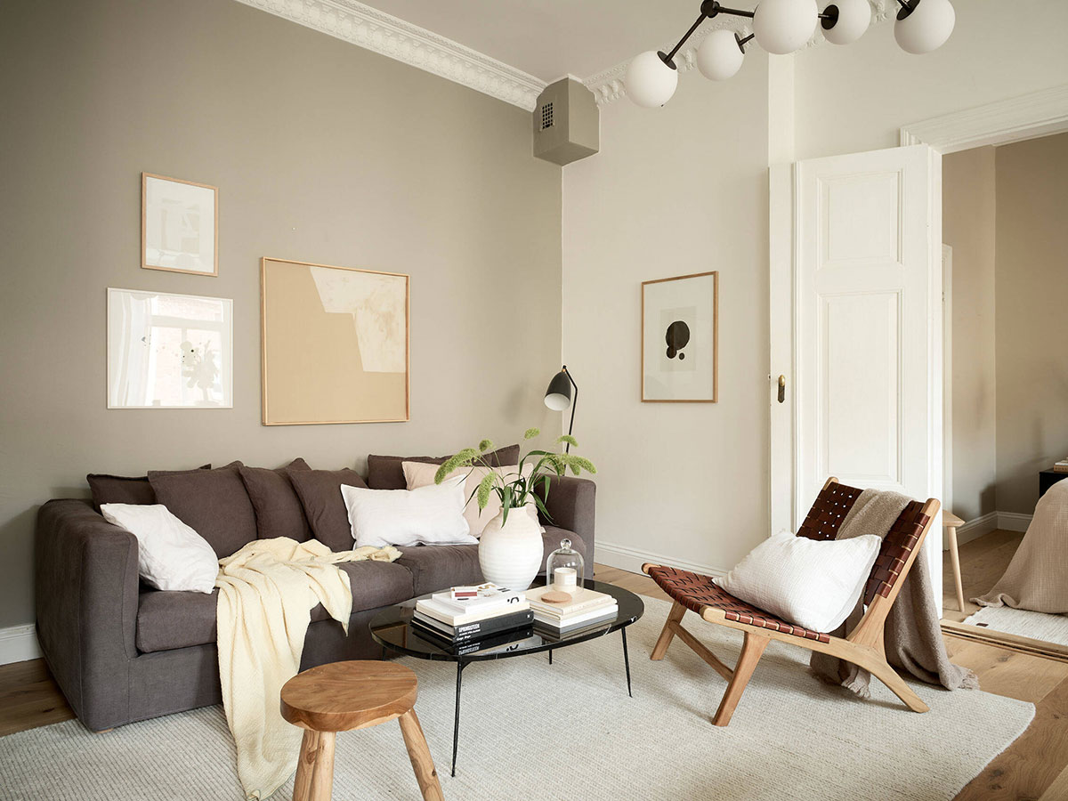 哥德堡 78 平米温暖舒适公寓设计-6