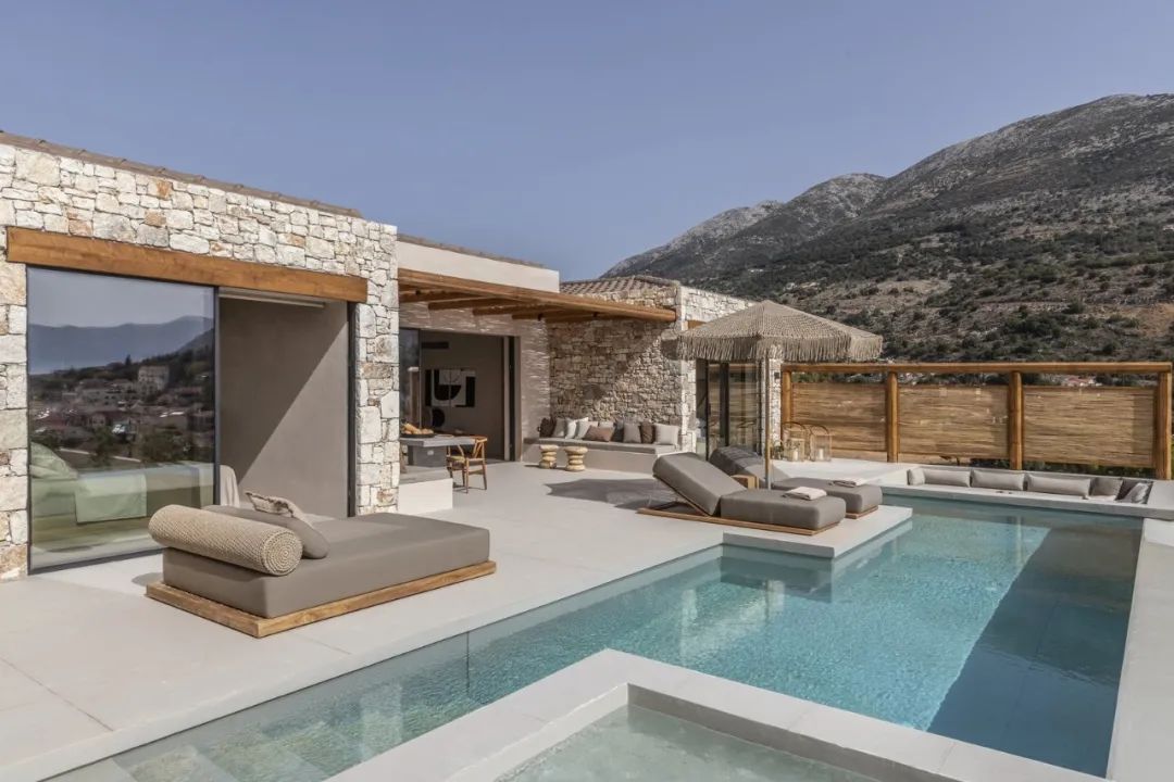 凯法利尼亚岛上的纯朴奢华 · Pera Perou 别墅群丨希腊丨Kleoniki Androni-8