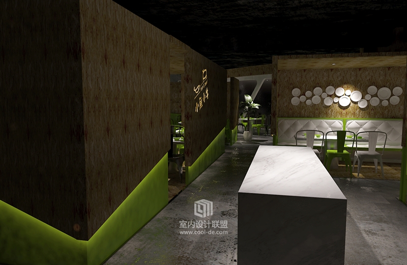 主题餐厅设计-福州小鱼小牛主题餐厅设计-13