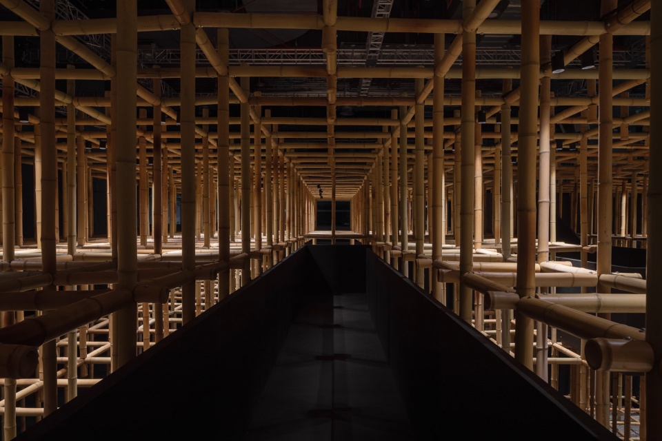 《结构的维度》展陈空间,上海 / 如恩设计研究室-5