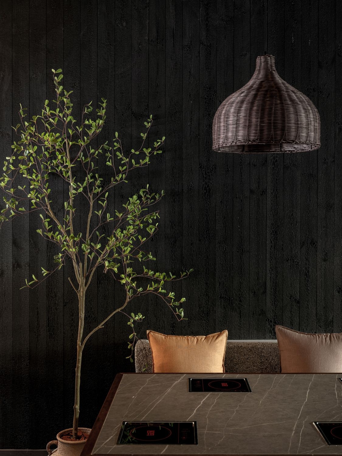 暖场肥牛火锅丨中国沈阳丨尽境空间设计-29