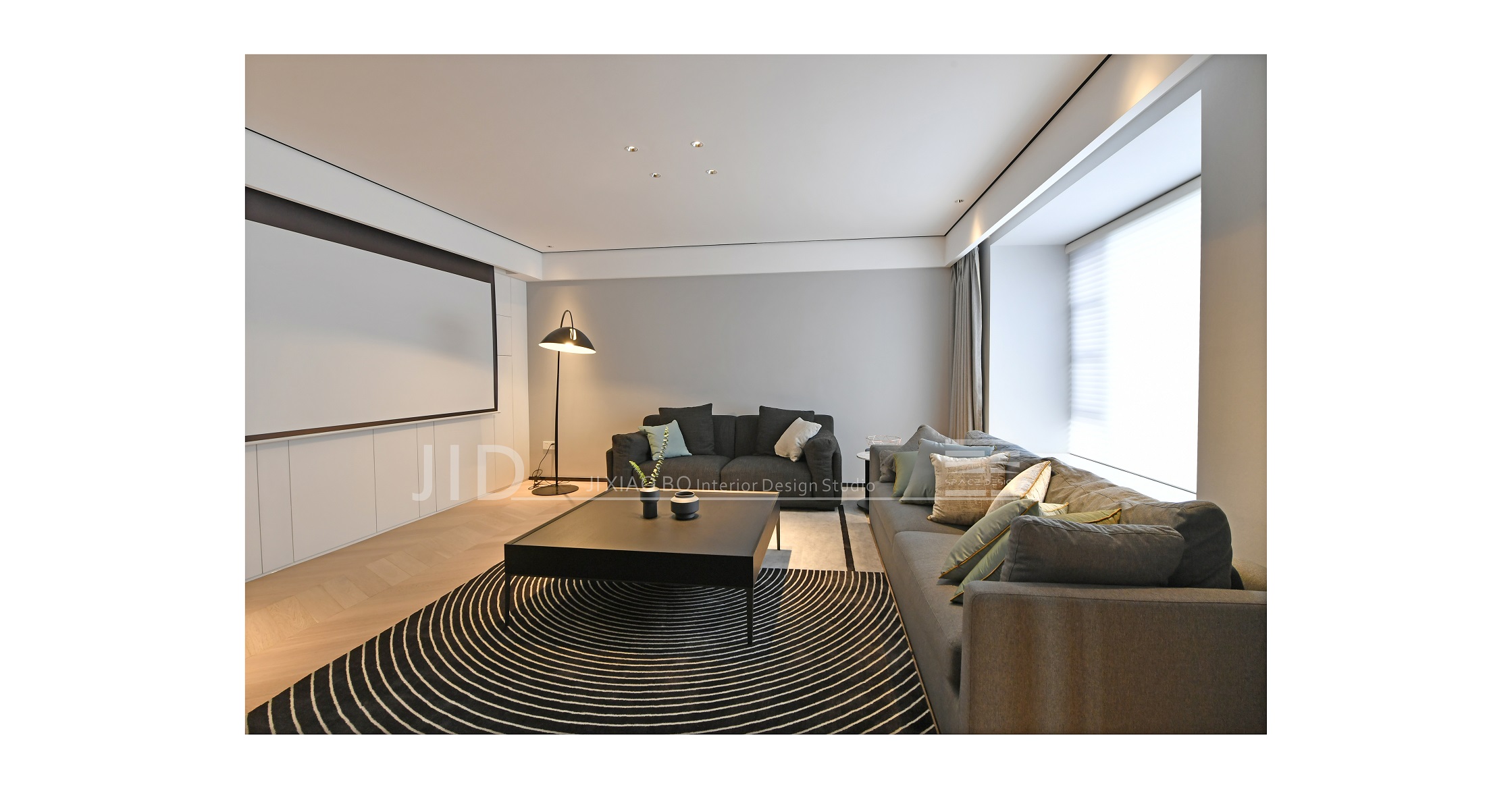 张家港汇景豪苑 180m2 现代简约家居设计-5