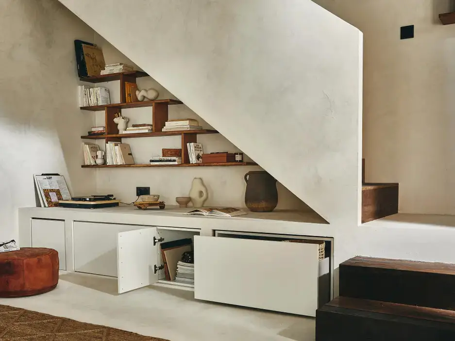 自然色彩的楼梯设计 | bohemian 风格室内设计的典范-6